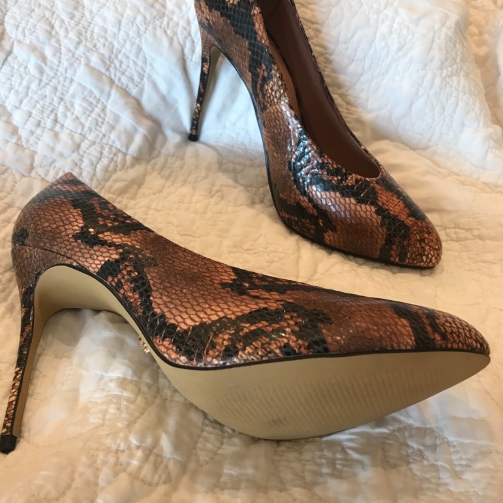 Dee Ocleppo Python Pumps - Picture 4 of 5